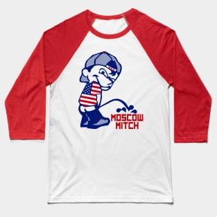 Piss on Moscow Mitch Baseball T-Shirt